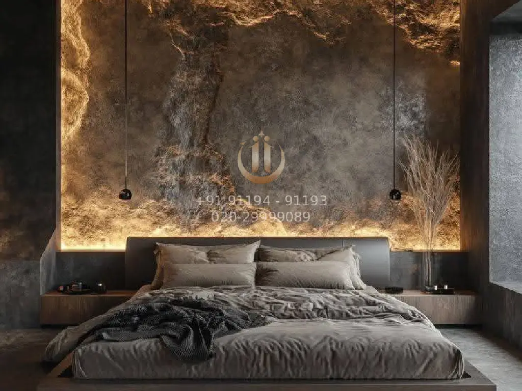 bedroom interior design in Pune with customized furniture solutions by IICL